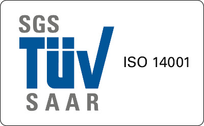 TUV ISO 14001 logo